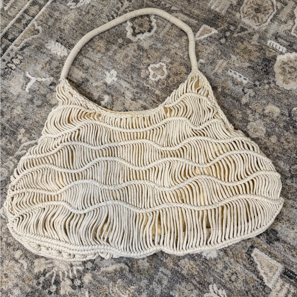 Universal Thread Macrame Bag - image 2